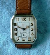 Art Deco Gent's Gothic 20's vintage wristwatch